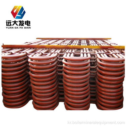 산업용 보일러의 보일러 부품 과열기